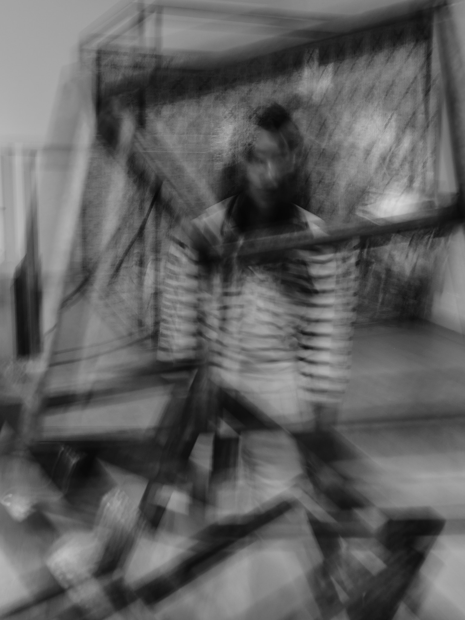 Chaotic Projections of Higher Dimensions